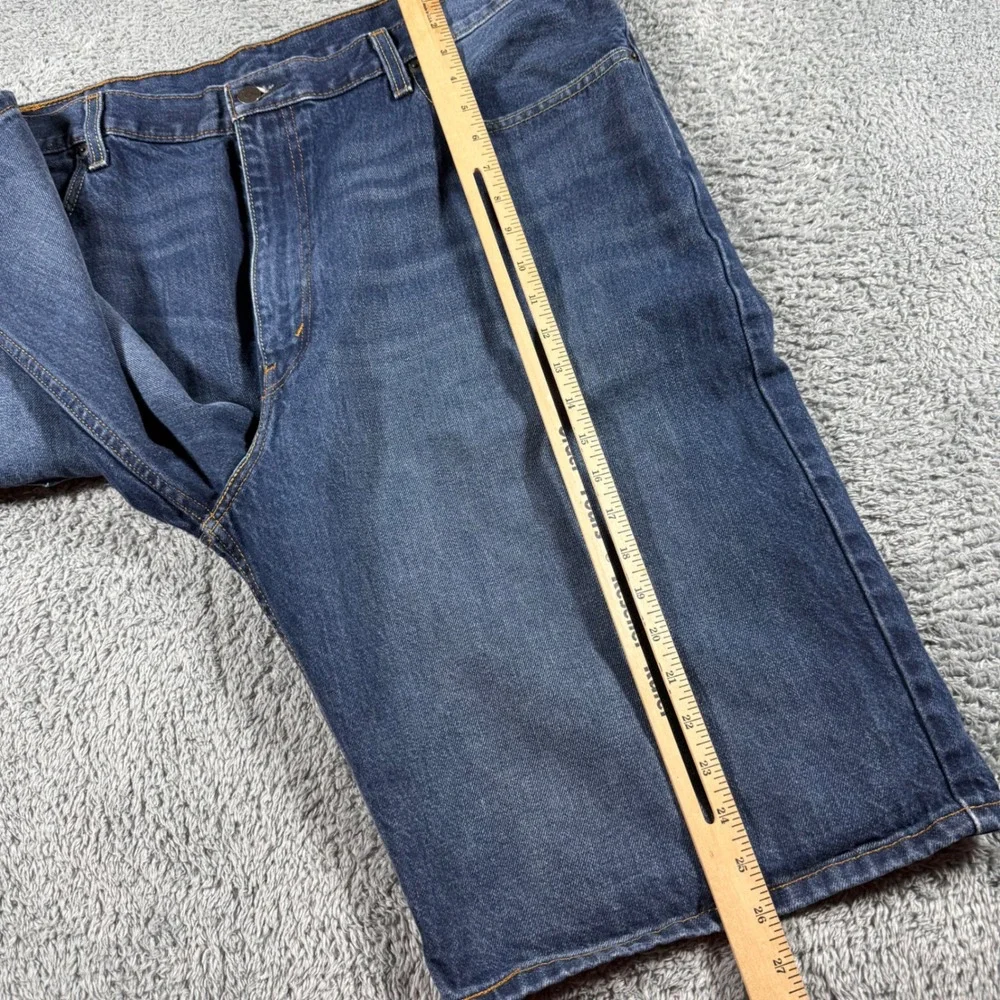 Levi's 569 Denim Shorts Mens 40 Blue Baggy‎ Loose Straight Leg Jorts Y2K Style